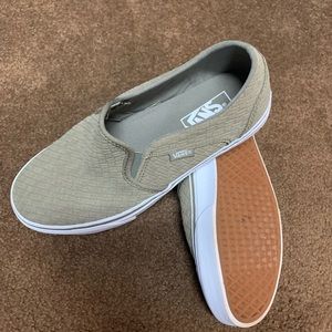 Olive Color vans size 9